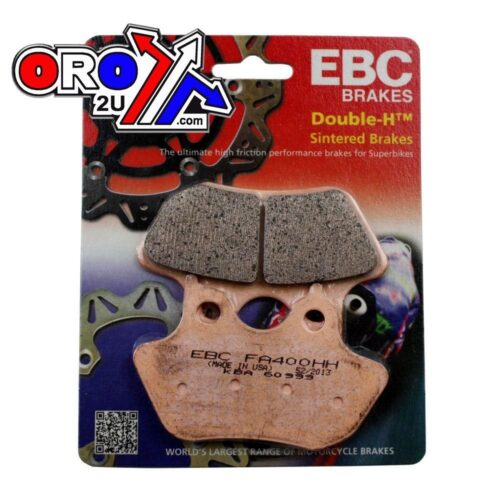 BRAKE PADS SINTERED METAL, EBC FA400HH HARLEY DAVIDSON