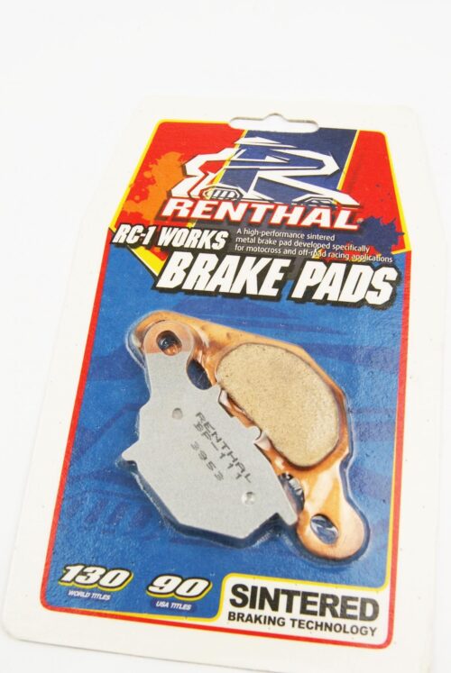 BRAKE PADS SINTERED RC-1, RENTHAL BP-111, BP111 WORKS, 39-401, 41-953.H.REN