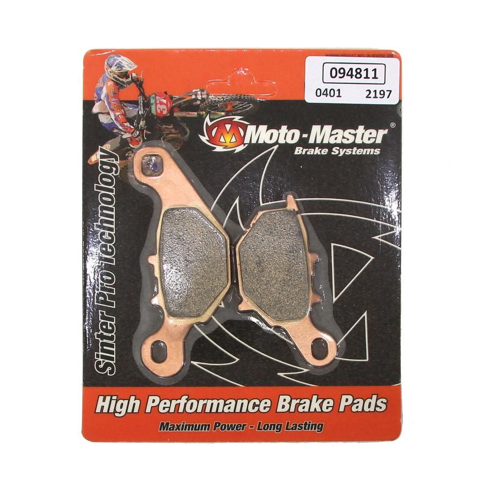 BRAKE PADS STD MOTO-MASTER, SEMI-METALLIC STD 094811 - Image 2