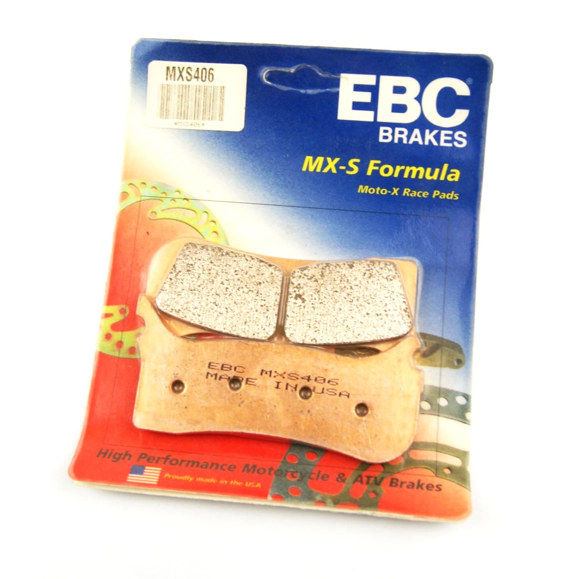 BRAKE PADS SINTERED METAL, EBC MXS406, KTM HUSABERG - Image 2
