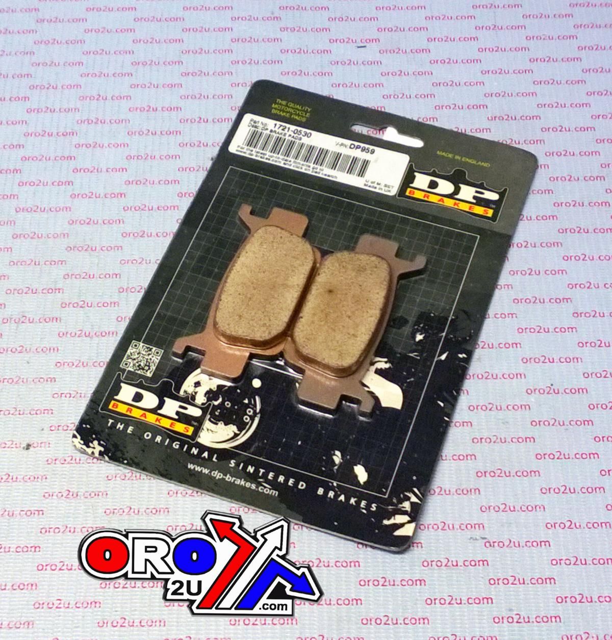 BRAKE PADS DP BRAKES HARD, DP959 Premium Sintered Dunlopad DP, 39-410 - Image 4