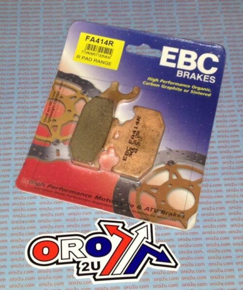 BRAKE PADS SINTERED EBC FA414R, RACING GOLD.H.EBC
