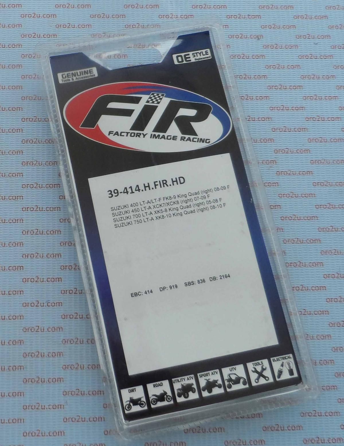 BRAKE PADS SINTERED METAL HD, QD-D EXTREME, DB2164 QD-D, BP233DDDD - Image 3