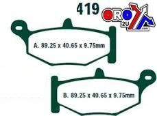 BRAKE PADS SINTERED METAL GSXR SUZUKI REAR