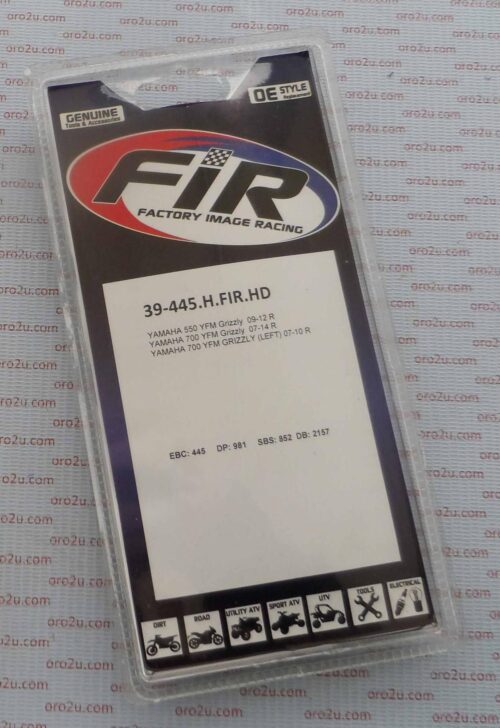 BRAKE PADS SINTERED METAL HD, QD-D EXTREME, DB2157 QD-D, BP227DDDD