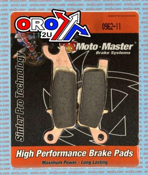 BRAKE PADS DISC MOTO-MASTER, SEMI-METALLIC STD 096211