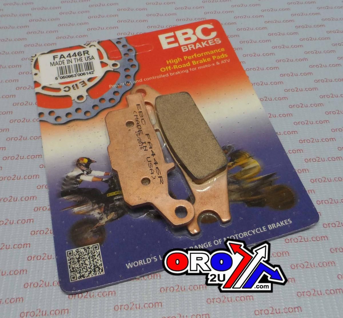 BRAKE PADS SINTERED METAL, EBC FA446R
