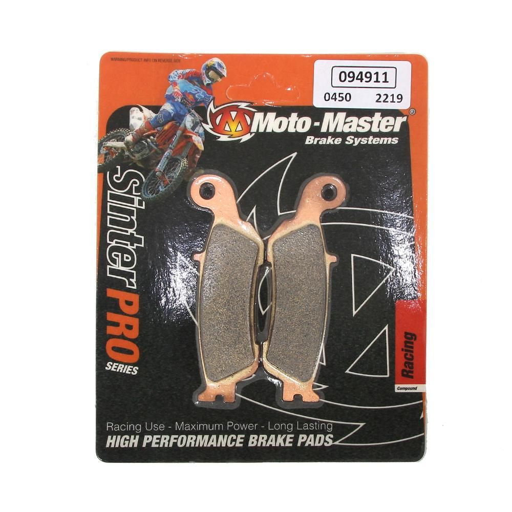 BRAKE PADS STD MOTO-MASTER, SEMI-METALLIC STD 094911 - Image 3