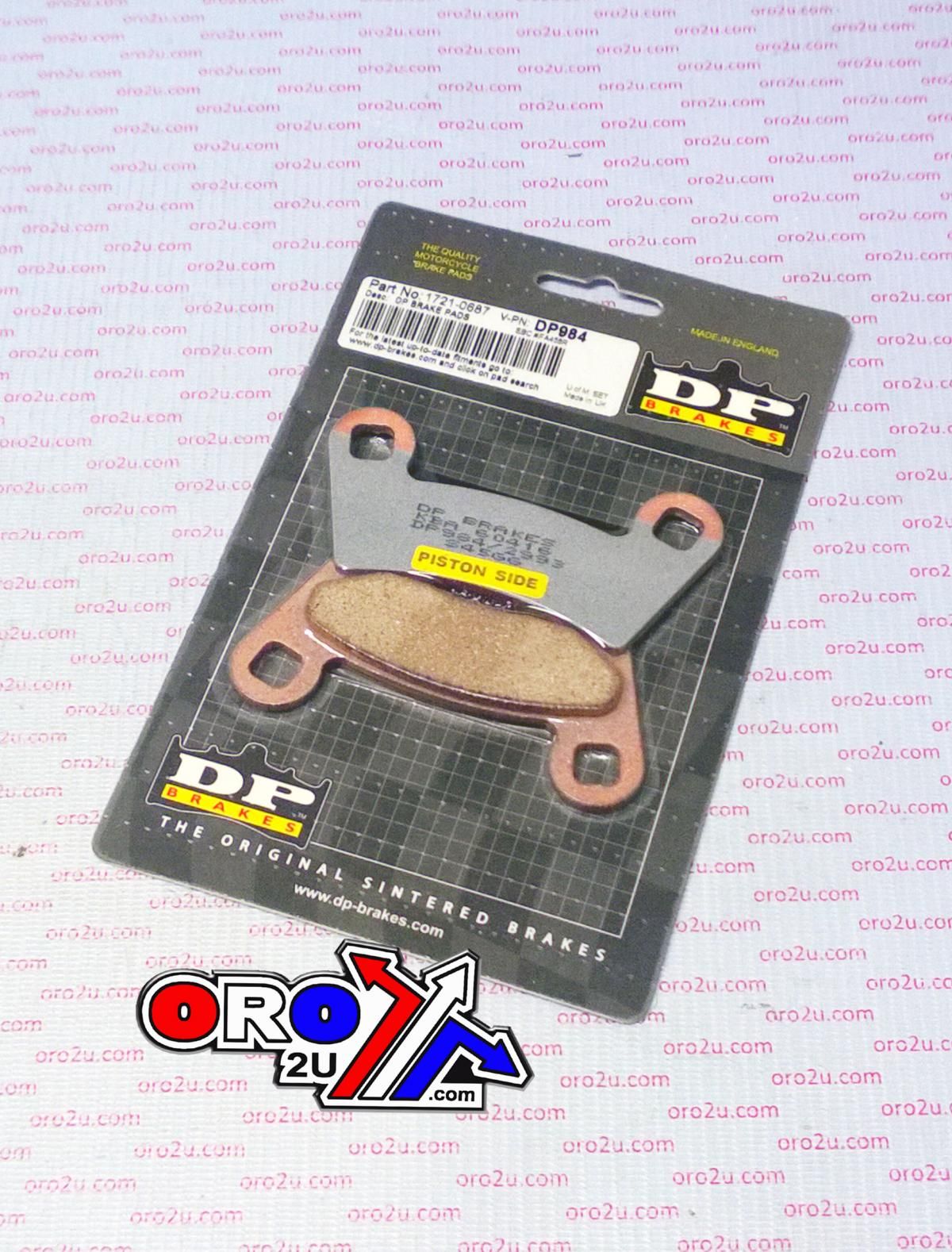 BRAKE PADS DP BRAKES HARD, DP984 Premium Sintered, 39-456 - Image 3