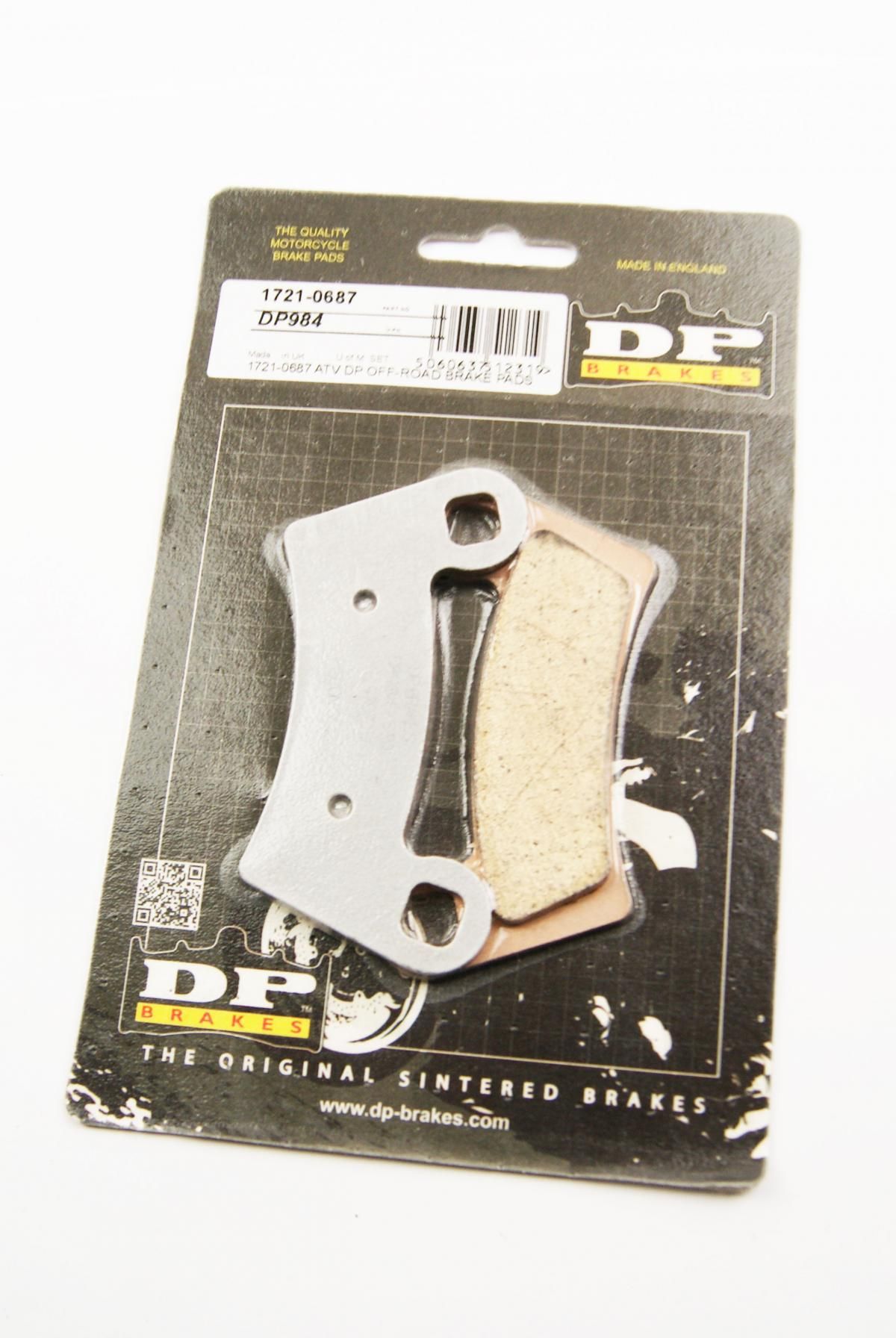 BRAKE PADS DP BRAKES HARD, DP984 Premium Sintered, 39-456 - Image 4