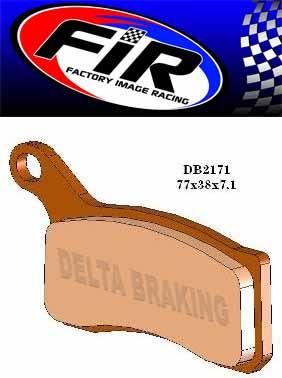 BRAKE PADS SINTERED METAL HS, MX-N HIGH FRICTION, DB2171-N BP239T05D