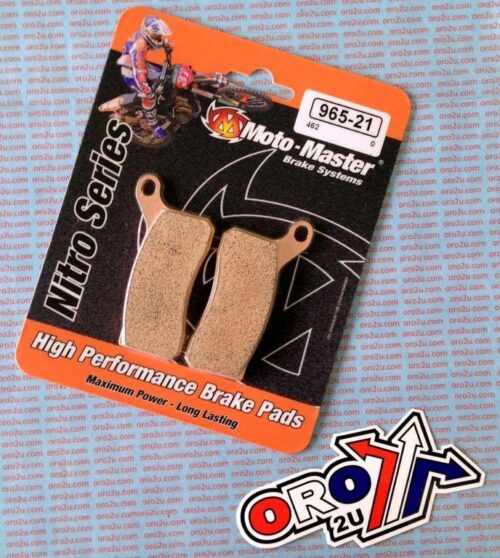 BRAKE PADS SINTERED NITRO, MOTO-MASTER 096521, 39-462