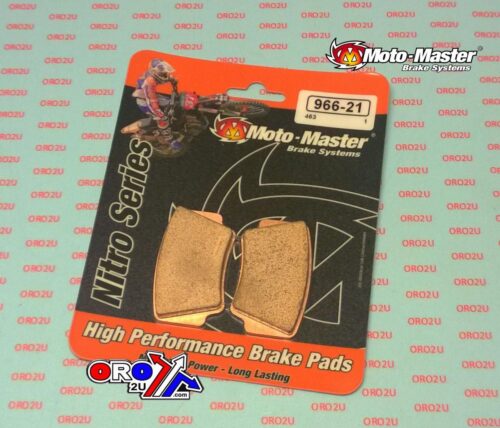 BRAKE PADS SINTERED NITRO, MOTO-MASTER 096621, 39-463