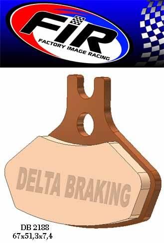 BRAKE PADS SINTERED METAL HD, QD-D EXTREME, DB2188 QD-D, BP255DDDD