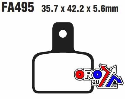 BRAKE PADS EBC FA495