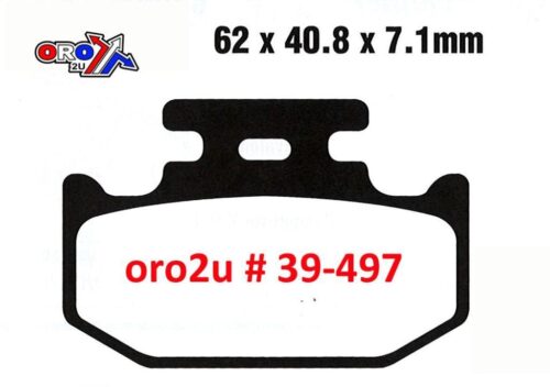 BRAKE PADS STD FA497TT EBC 39-497