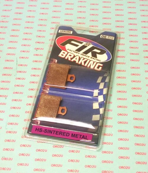 BRAKE PADS SINTERED METAL HS, MX-N HIGH FRICTION, 39-602.H.ORO BP264T05B