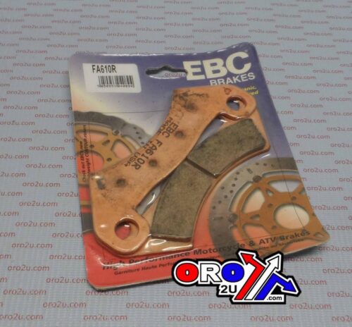 BRAKE PADS SINTERED FA610R EBC 39-610