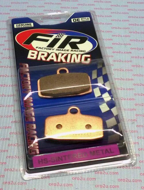 BRAKE PADS SINTERED METAL HS, MX-N HIGH FRICTION, 39-612.H.ORO BP271T05B, DB2206.OR-N