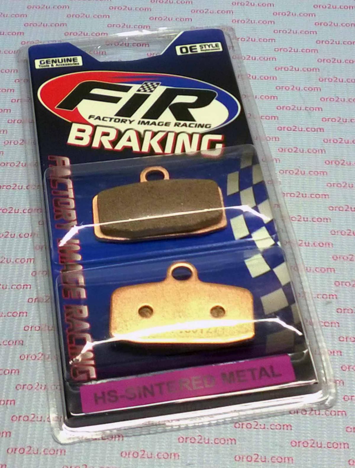 BRAKE PADS SINTERED METAL HS, MX-N HIGH FRICTION, 39-612.H.ORO BP271T05B, DB2206.OR-N