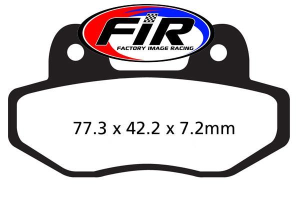 BRAKE PADS SINTERED METAL HS, MX-N HIGH FRICTION, FA622 - Image 4