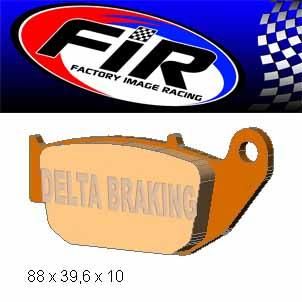 BRAKE PADS SINTERED METAL HS, MX-N HIGH FRICTION, DB2227-N [Type FA629]
