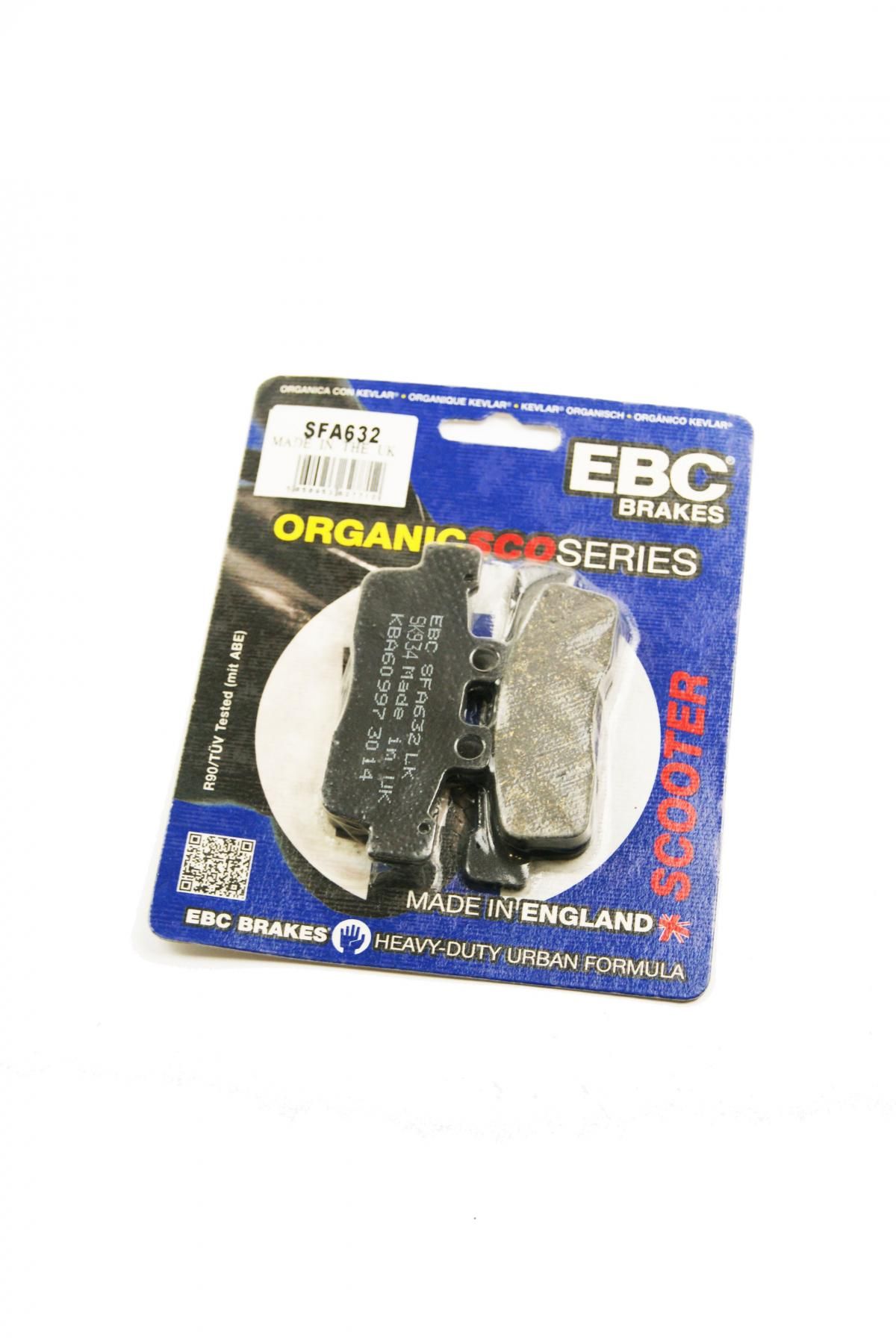 BRAKE PADS STD SCOOTER ORGANIC, SFA632 EBC SCOOTER - Image 3