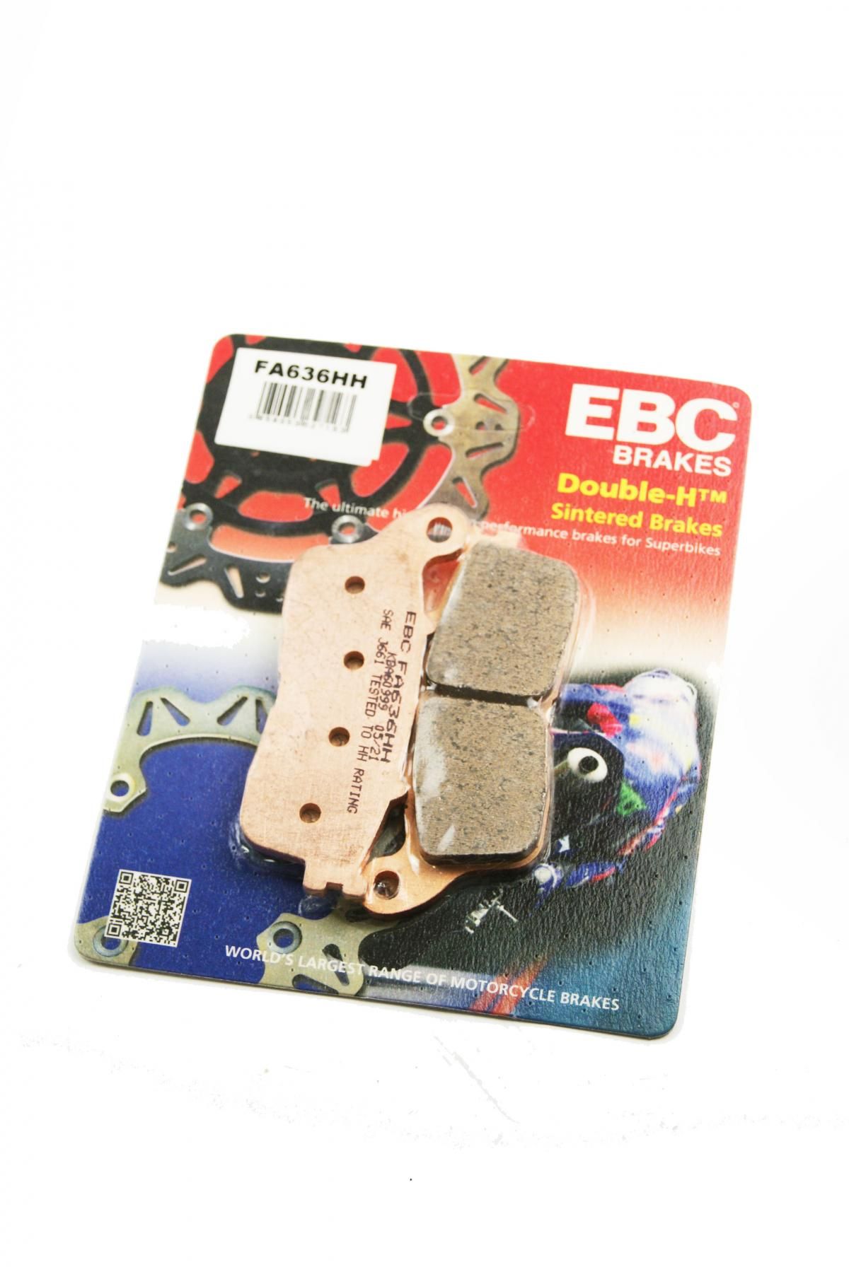 BRAKE PADS DISC SINTERED-METAL, EBC FA636HH HONDA VFR 1200