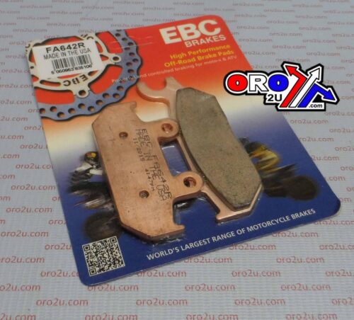 BRAKE PADS SINTERED FA642R, EBC PADS FA642R