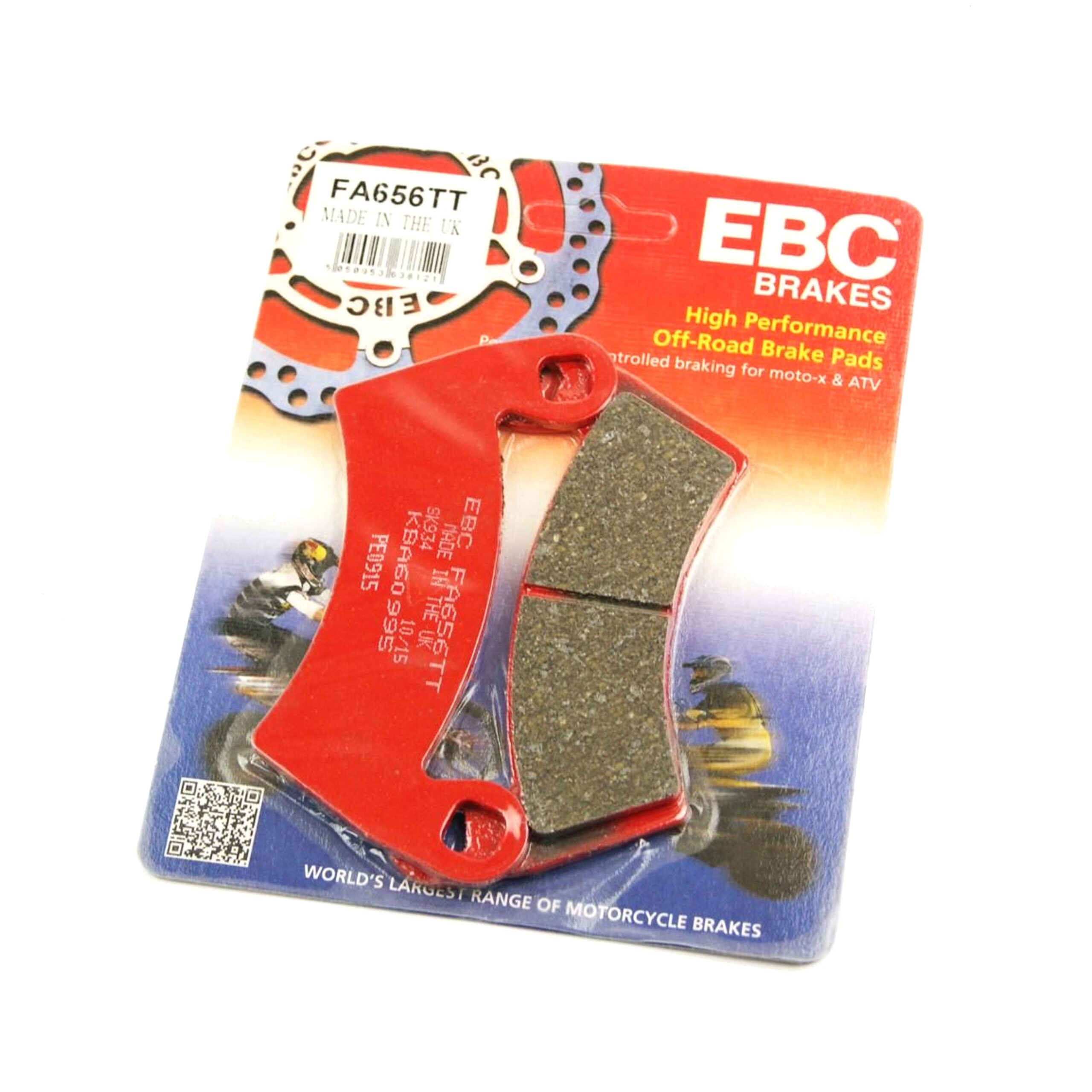 BRAKE PADS SINTERED METAL, EBC FA656TT
