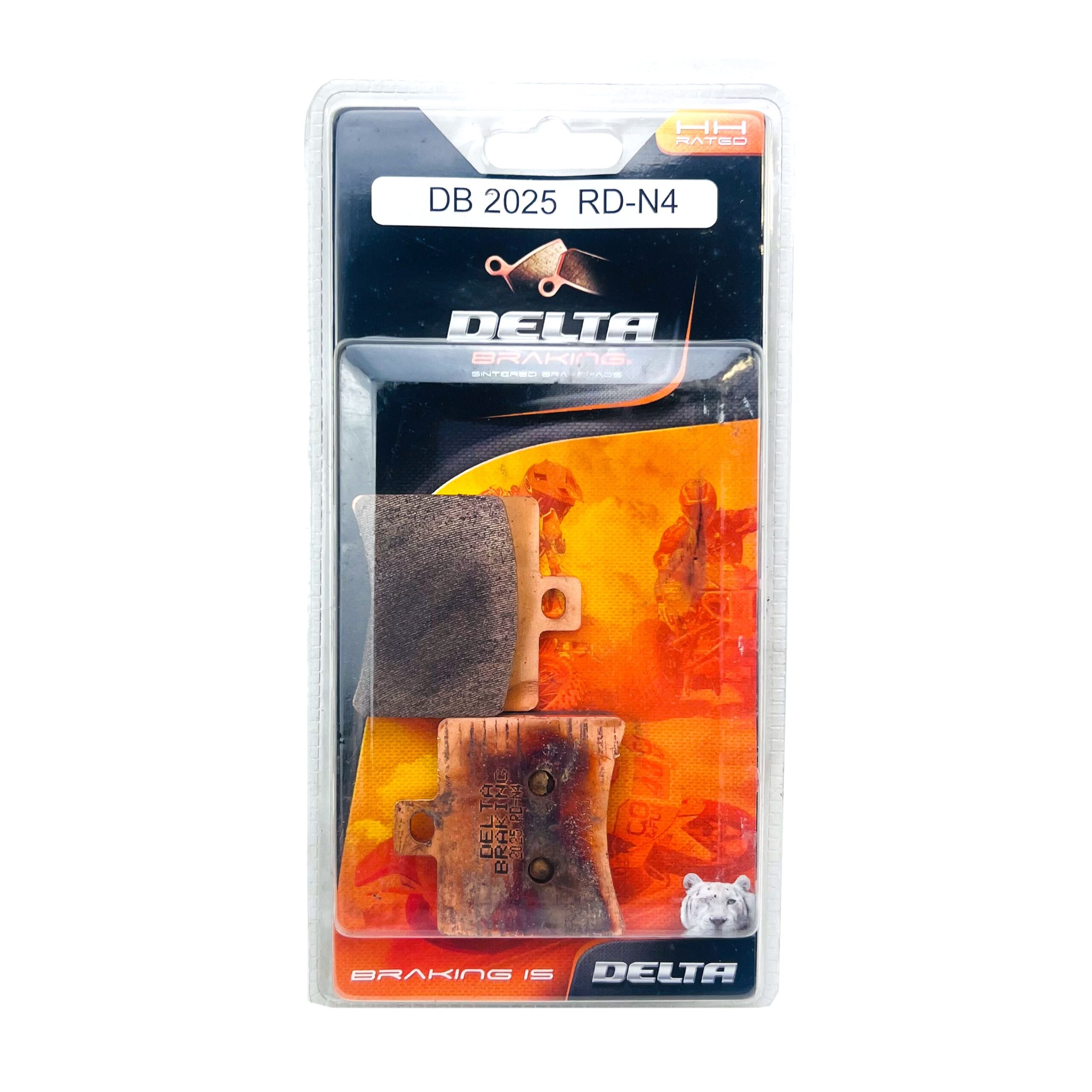 BRAKE PADS SINTERED RD-N4, DELTA BRAKING HIGH FRICTION, DB2025.N4