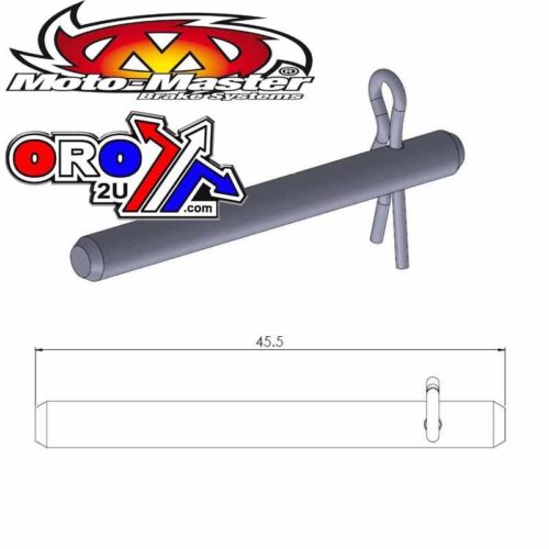 BRAKE PAD PIN FRONT, MOTO-MASTER 213035