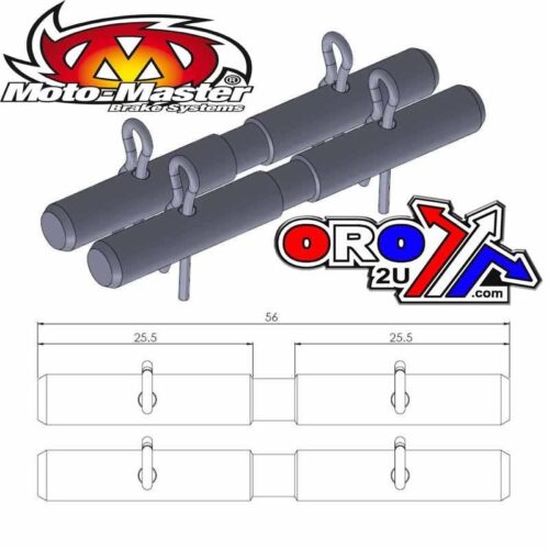 BRAKE PAD PIN REAR, MOTO-MASTER 213036