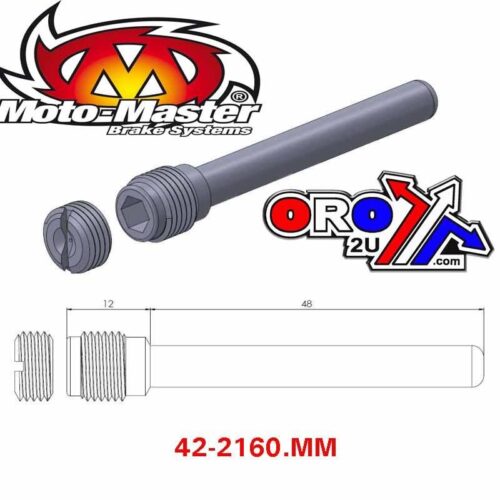 BRAKE PAD PIN FRONT, MOTO-MASTER 213028 5914141G00