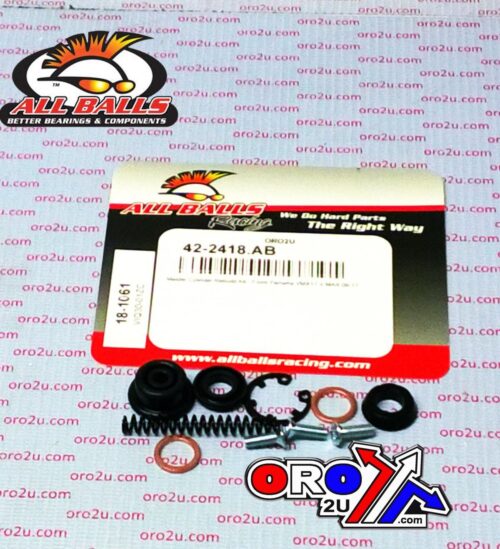 BRAKE MASTER CYL REBUILD KIT ALLBALLS, ALLBALLS 18-1061 YAMAHA VMX1700 VMAX 09-20 ROAD FRONT