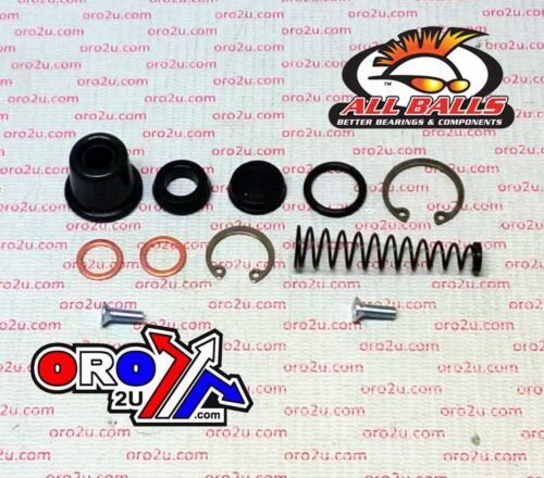 BRAKE MASTER CYL REBUILD KIT ALLBALLS, ALLBALLS 18-1074 HONDA/SUZUKI 800-1800 ROAD REAR