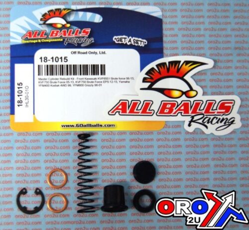 CLUTCH/BRAKE MASTER CYL REBUILD KIT ALLBALLS, ALLBALLS 18-1015 ROAD/QUAD CAN-AM/HON/KAW/SUZ/YAM
