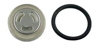 MASTER CYLINDER BRAKE RESERVOIR SIGHT GLASS + GASKET 18mm - Image 2