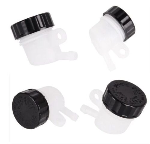 REAR BRAKE FLUID ROUND RESERVOIR WITH 90 SIDE OUTLET