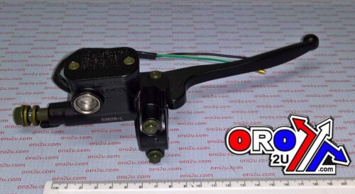 FRONT MASTER CYLINDER BLK, FRONT WITH LIGHT SWITCH, 121409851