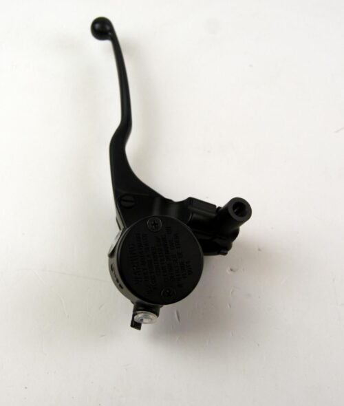 MASTER CYLINDER RETRO 14mm, BLACK BODY WITH BLACK LEVER., 32-1188