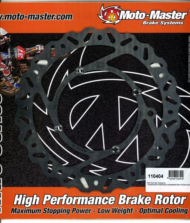 DISC BRAKE FRONT HUSQVARNA, MOTO-MASTER 110404