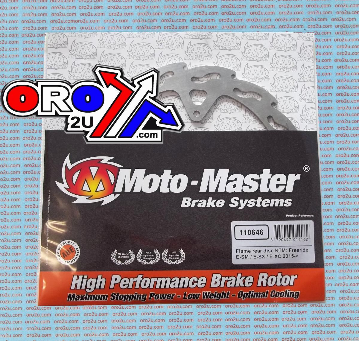 DISC BRAKE REAR KTM E FLAME, MOTO-MASTER 110646 - Image 3