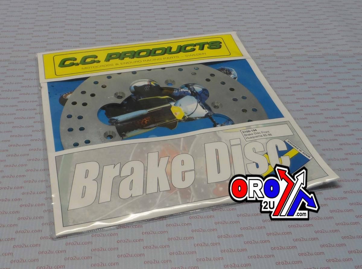 DISC BRAKE FRONT HVA 85-86, CROSS-CENTER PRODUCT 5100-194, Husqvarna ALL 1985-1986 - Image 2