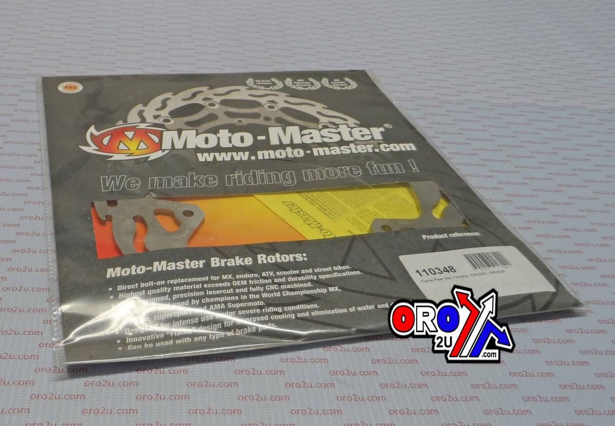DISC BRAKE REAR WR250 X, R, MOTO-MASTER 110348 YAMAHA, 3D7-2582W-01-00, 3D7-2582W-00 - Image 2