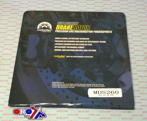 DISC BRAKE REAR TRANSALP 600 XLV 650 TRANSALP 2000-2007 MDS260 20-250