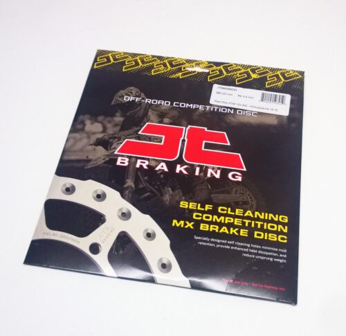 DISC BRAKE REAR KTM GAS JT, JTD6025SC01 SX, SX-F EXC, SELF-CLEANING HOLES