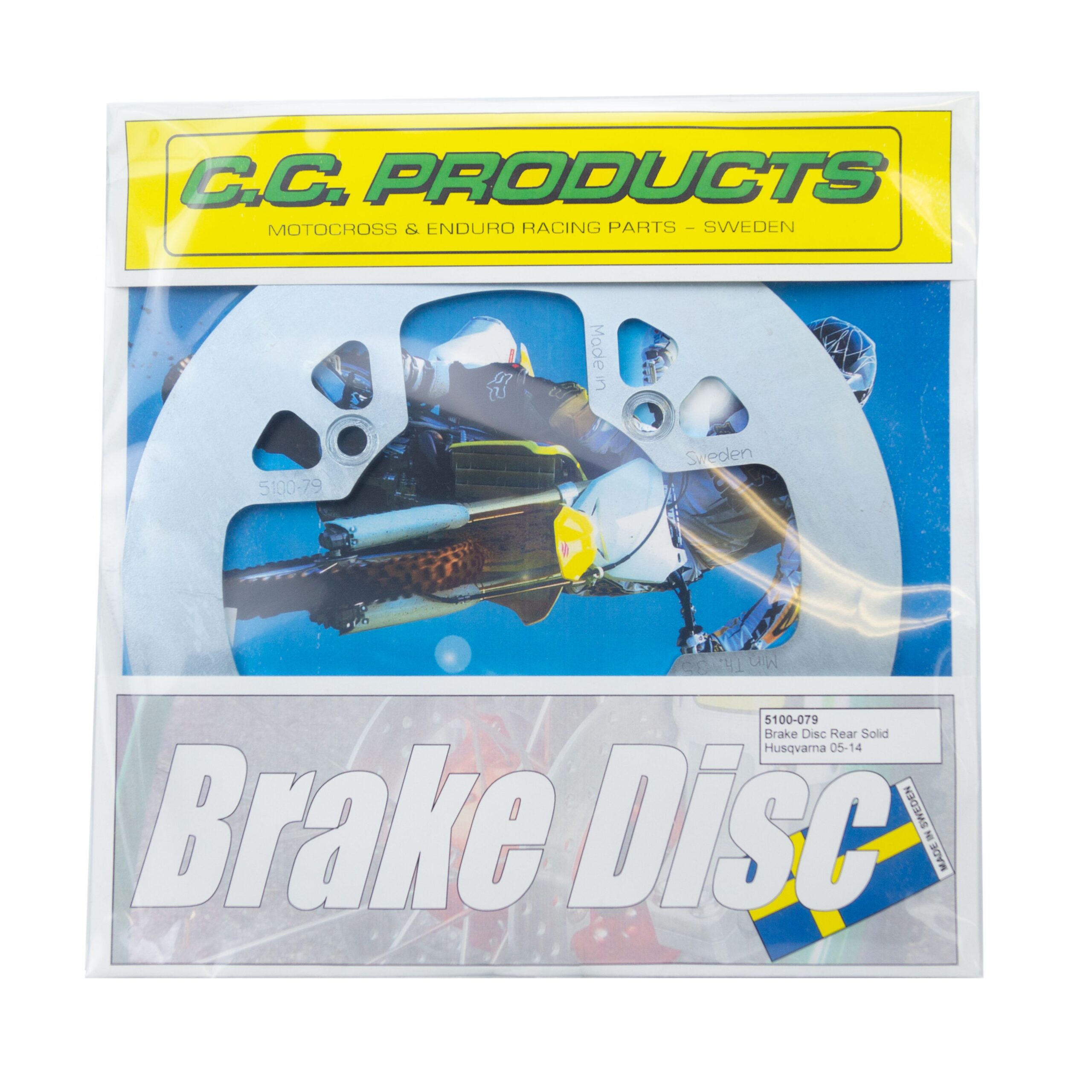 DISC BRAKE REAR HUSKY TC 4-ST, CROSS-CENTER PRODUCT 5100-79