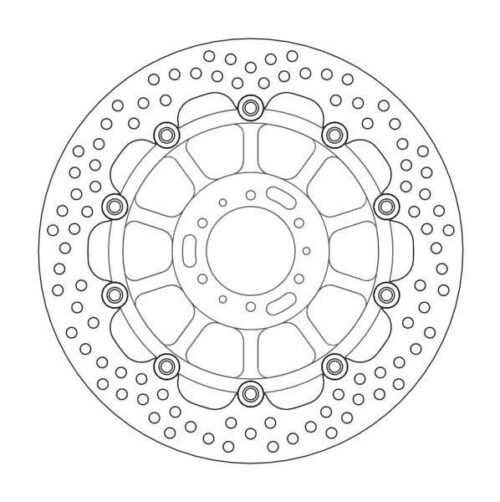 DISC BRAKE FRONT HALO CBF600, MOTO-MASTER 113107 HONDA