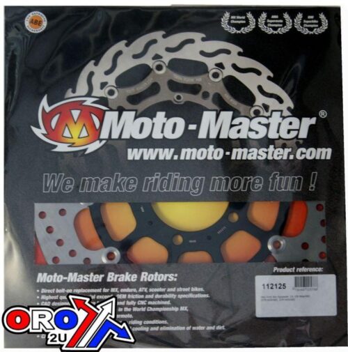 DISC BRAKE FRONT ZX-6R NINJA, MOTO-MASTER 112125 KAWASAKI